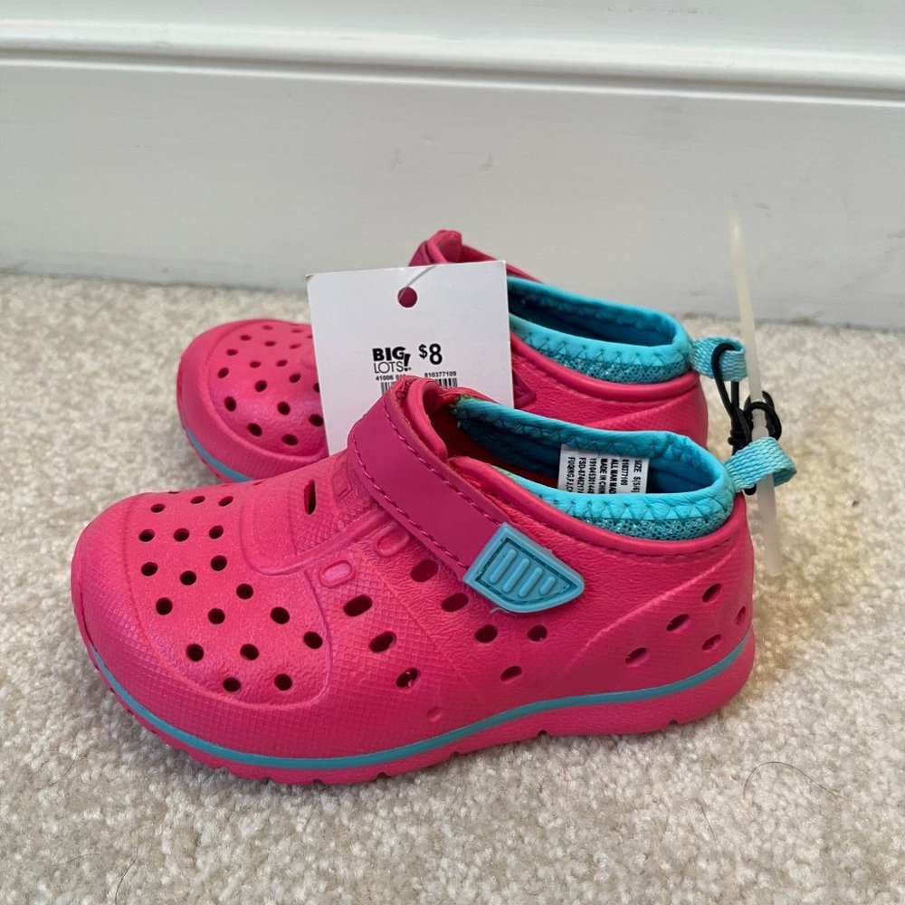 Pink Toddler Clog Sneaker - Size S 5/6 - NWT - Picture 2 of 7